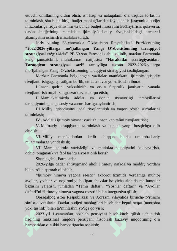 Tuman moliya bo'limi amaliyot hisoboti 4