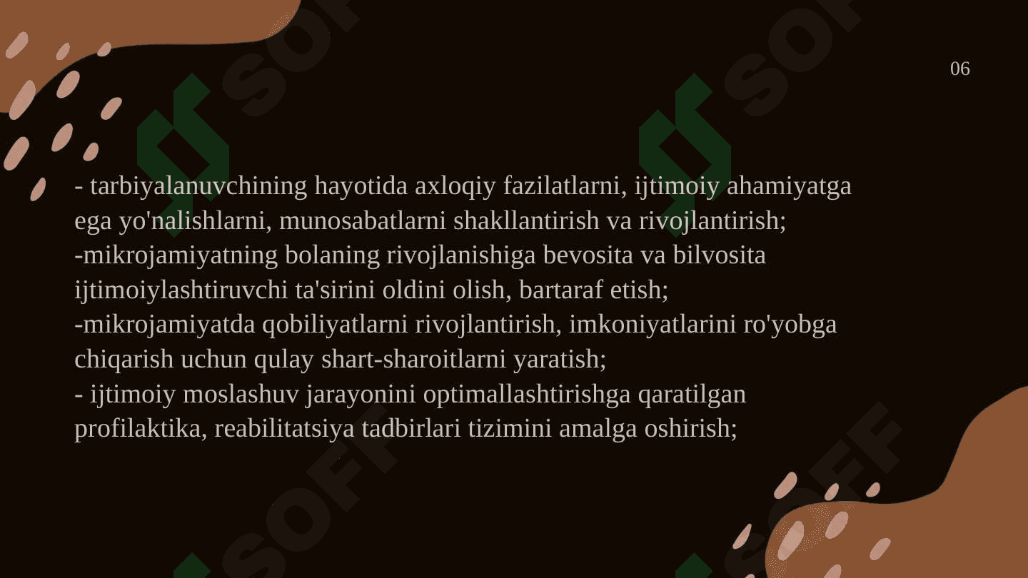Ijtimoiy pedagogik faoliyat turlarining ahamiyati 7