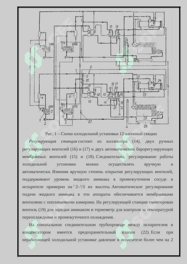 Тема: Устройство принципиальная схема, техническая обслуживание и ремонт 12 вагонных рефрижераторных секции 3