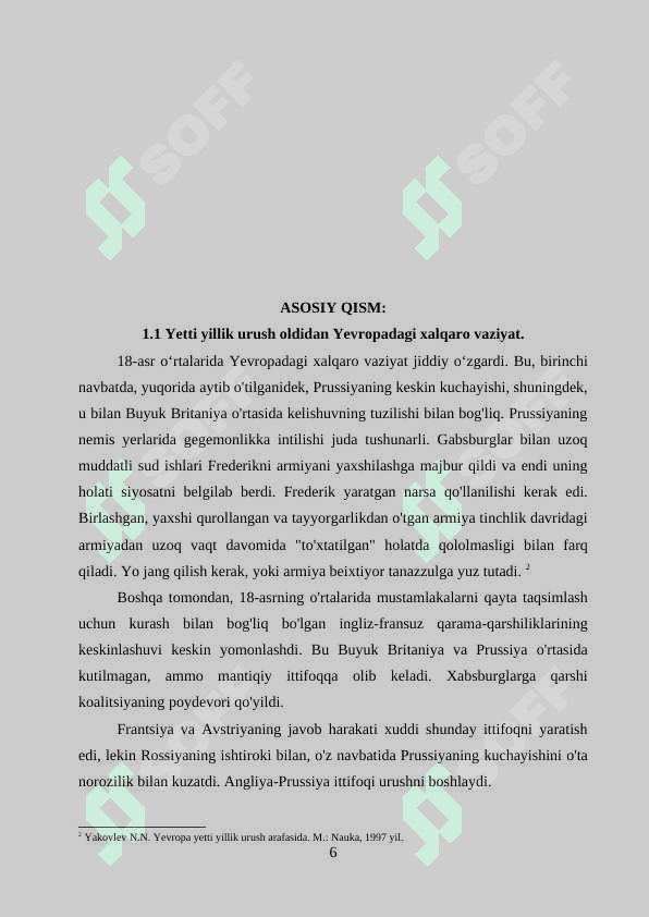 Yetti yillik urush sabablari jarayon va natijalari 6
