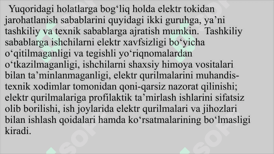 Elektromagnit maydonidan saqlanish 4