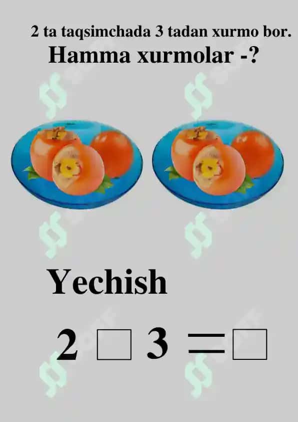 Matematikadan bosh qotirma o'yinlar 2