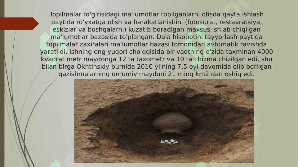 Arxeologiya faniga kirish 7