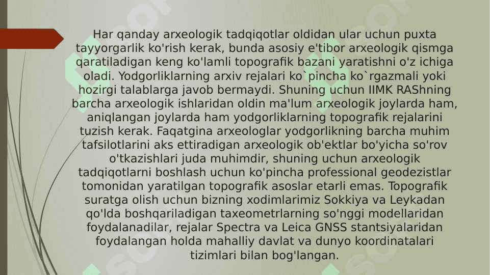 Arxeologiya faniga kirish 8