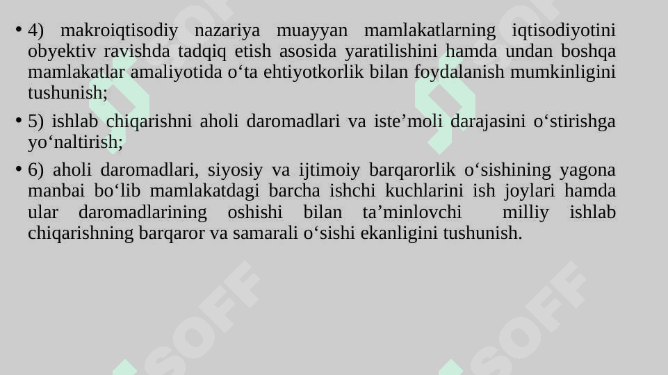 Milliy iqtisodiyot va uning makroiqtisodiy o‘lchamlari. Yalpi ichki mahsulot va uning harakat shakllari 8