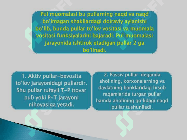 Pul massasi va pul agregatlari 3