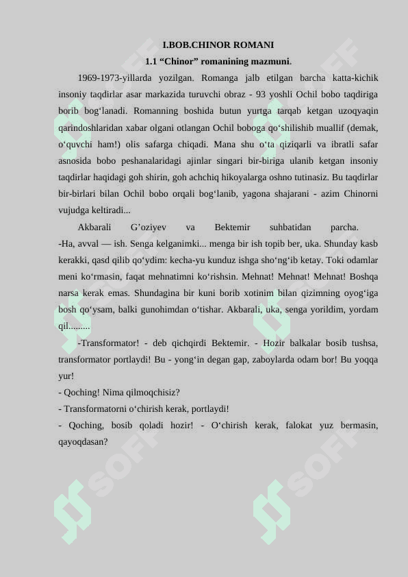 ASQAD MUXTORNING CHINOR ROMANI 8