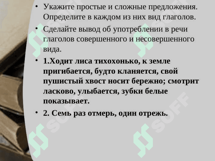 Категория вида глагола 4