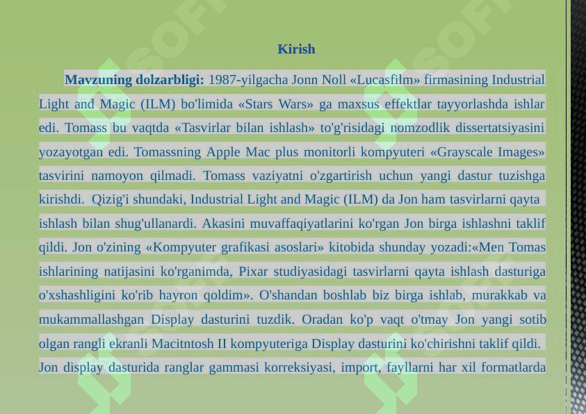 ADOBE PHOTOSHOP DASTURIDAN 3 O'LCHAMLI OBYEKTLAR YARATISH 2