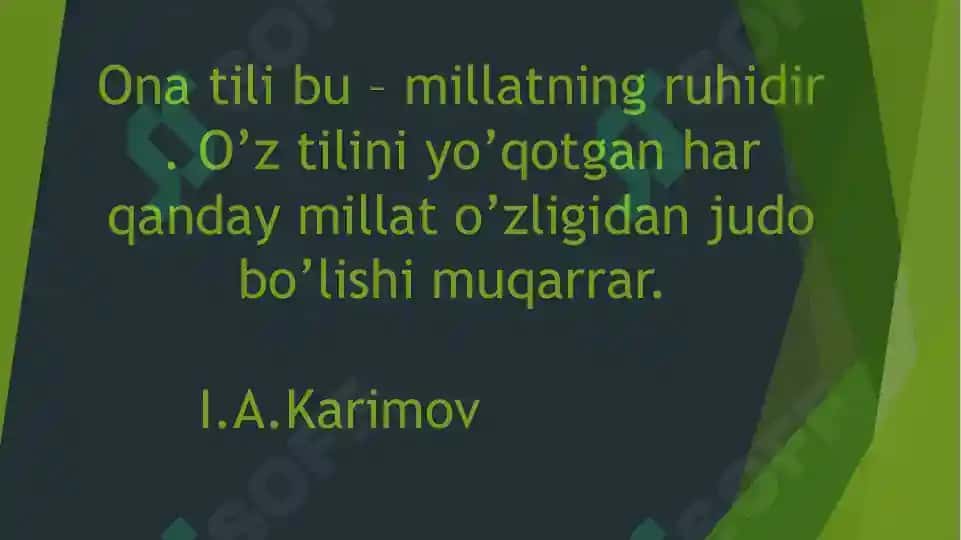 Prezentatsiya mahsuloti "Hozirgi O'zbek adabiy tili va shevalarlari" 4