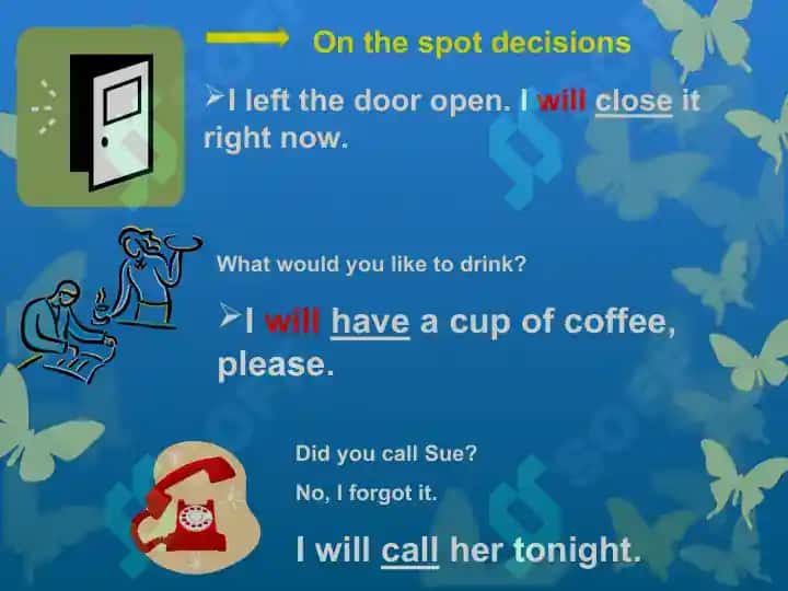 Future Simple Tense 7