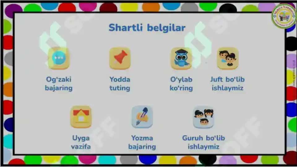 Ona tili darsi 2