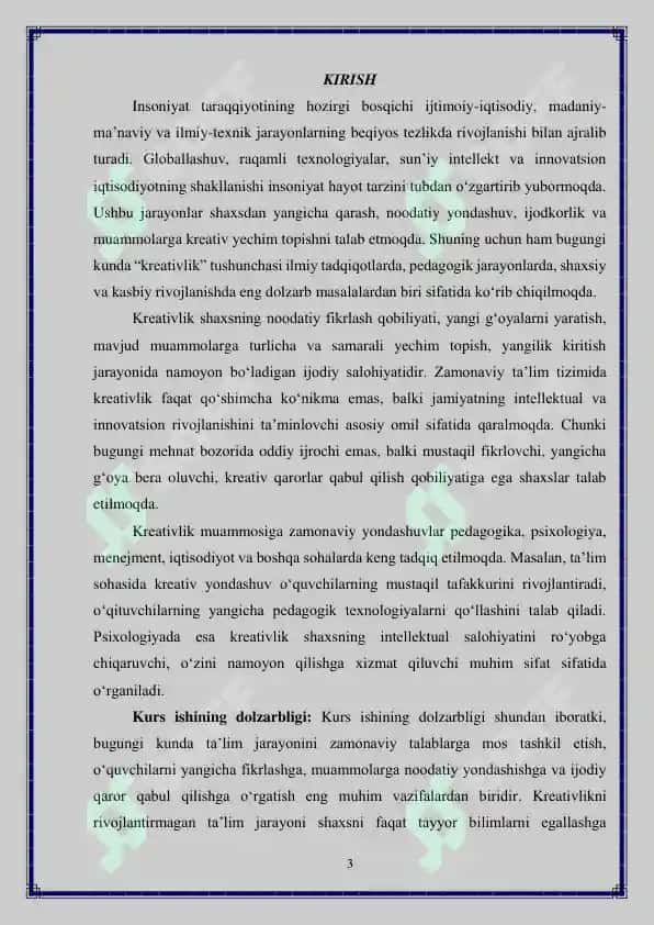 Kreativlik muammosiga zamonaviy yondashish 3
