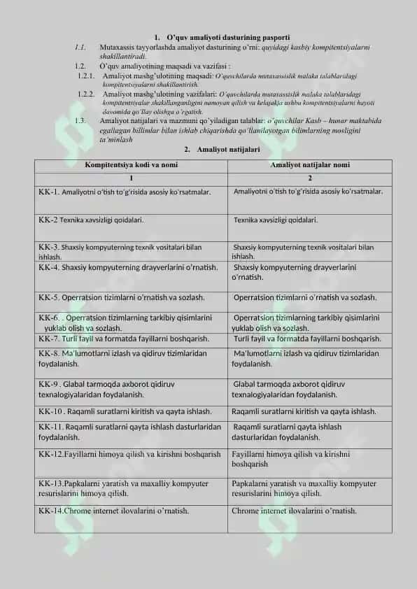 Raqamli axborotlarni qayta ishlash ustasi kasbi bo’yicha diplom 3