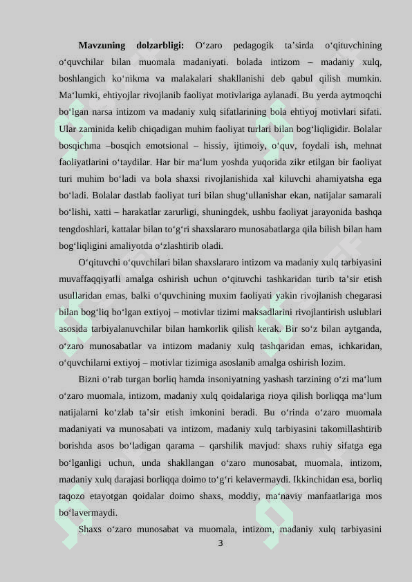 O'quvchilarga pedagogik ta’sir ko'rsatish metodikasi 3