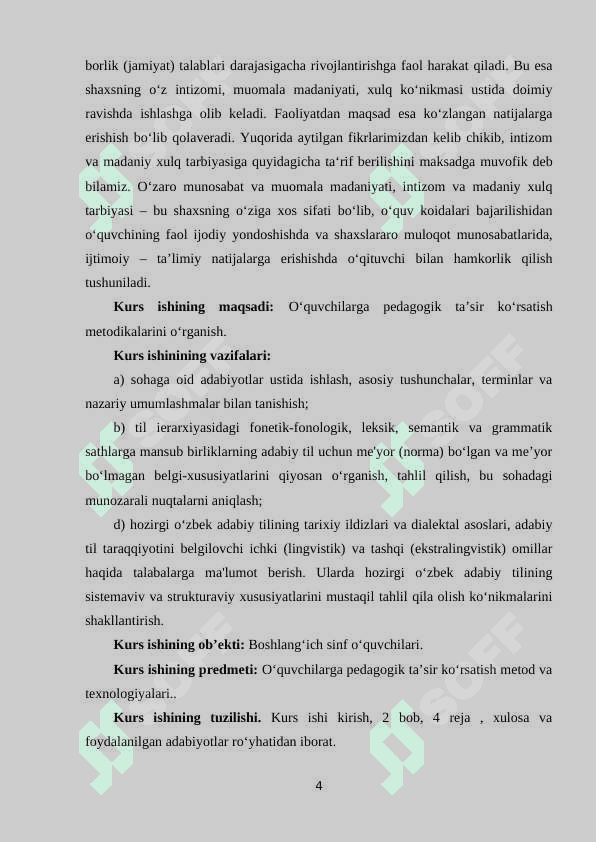 O'quvchilarga pedagogik ta’sir ko'rsatish metodikasi 4