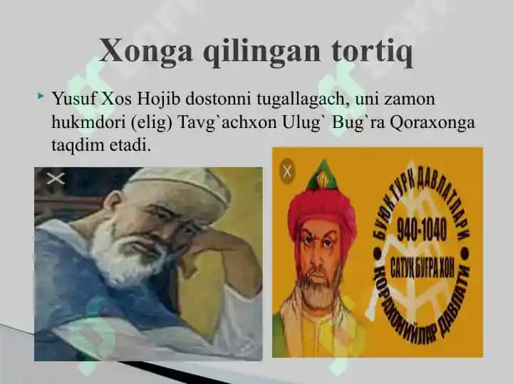 Yusuf Xos Hojibning adabiyot fanidan ochiq dars darsishlanmasi 8