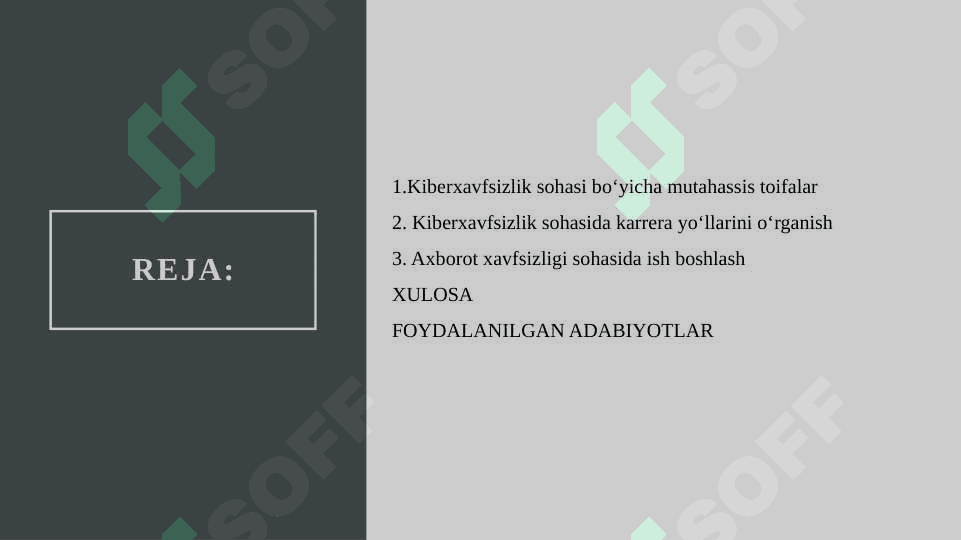 Kiberxavfsizlik sohasida karrera yo‘llarini o‘rganish 3
