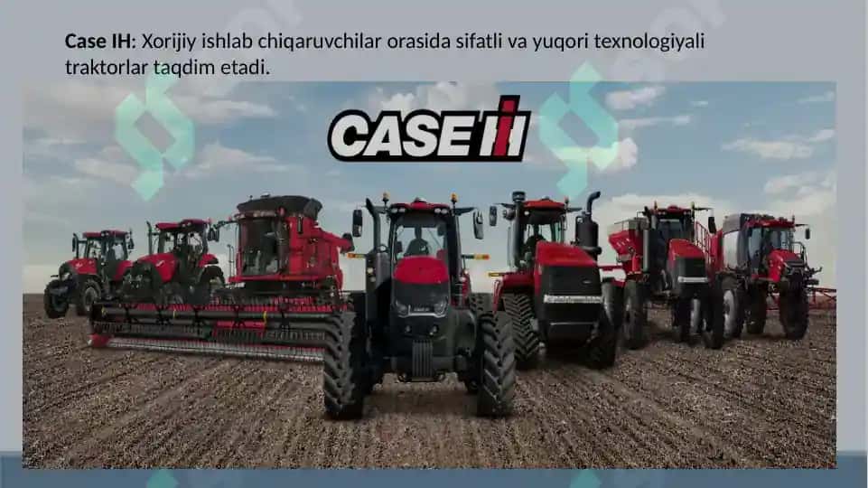 Xorijiy davlatlar firmalarida ishlab chiqarilayotgan zamonaviy traktorlarni texnik foydalanish ko'rsatkichlarini o'rganish 7