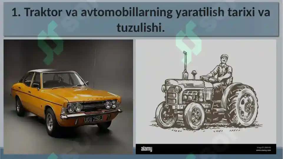 Zamonaviy traktor va avtomobillarning rivojlanish yo’nalishlari 3