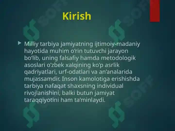 Milliy tarbiyaning falsafiy va metodologik asoslari 3