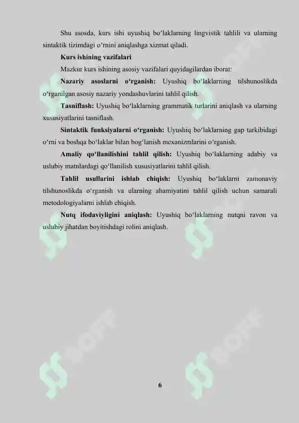 Gapning uyushiq boʻlaklari haqidagi sintaktik nazariyalar 5