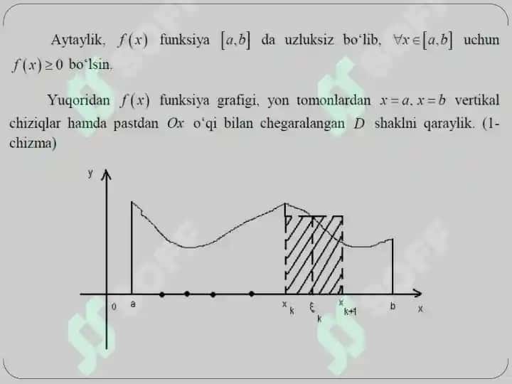 Aniq integral 2