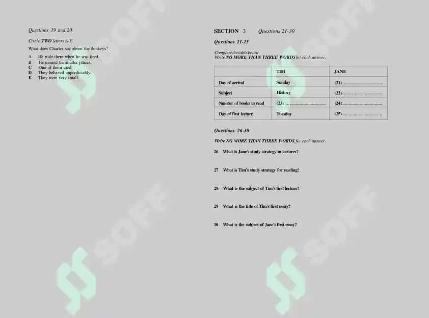 IELTS Test 2025 3