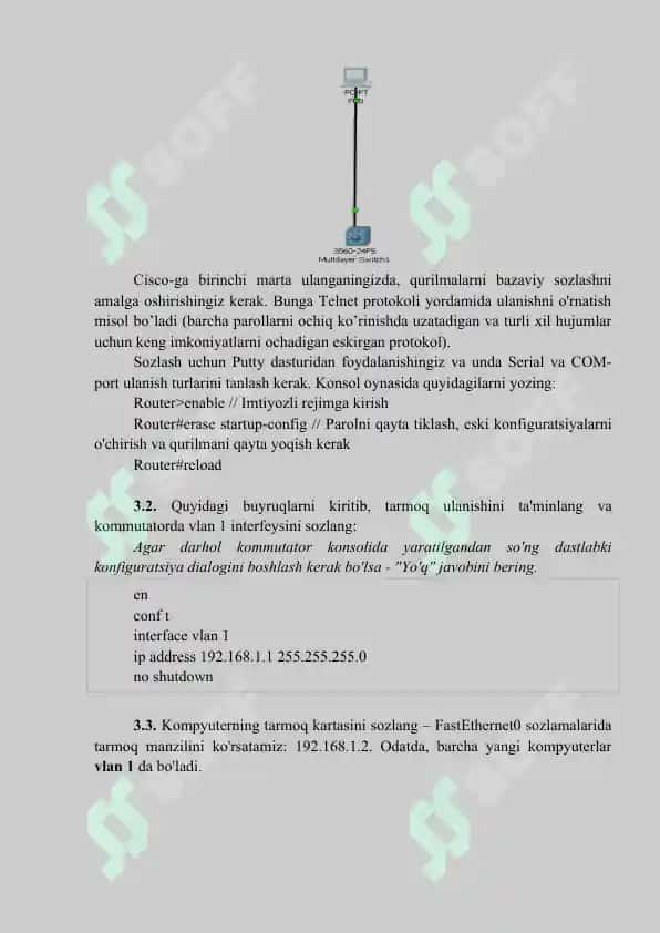 Telnet va SSH protokollarining qo‘llanilishi 2