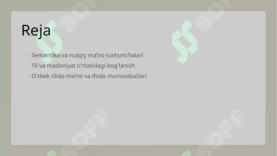 Semantika va Nutqiy Ma'no 2