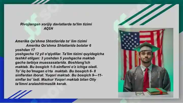 Iqtisodiy rivojlangan davlatlarda ta’lim tizimi 2