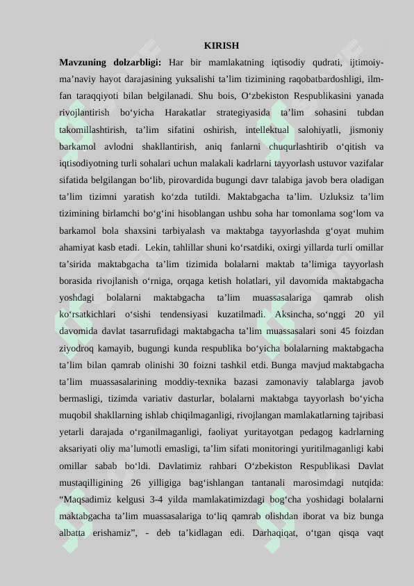 Ilk qadam davlat oʻquv dastur asosida faoliyat markazlari 2