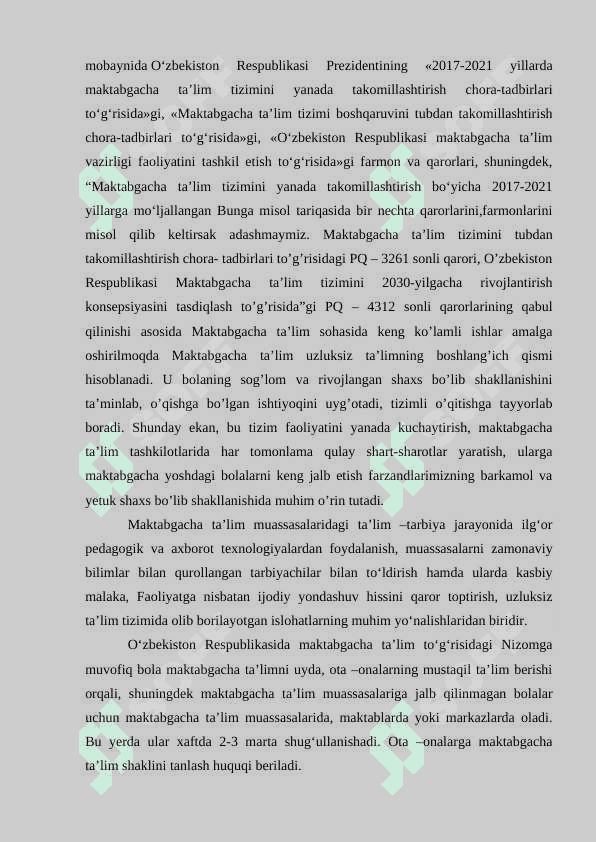 Ilk qadam davlat oʻquv dastur asosida faoliyat markazlari 3