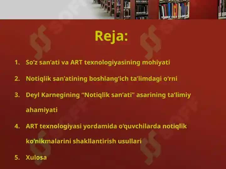 So'z san'ati ART texnologiyasi asosida boshlang'ich sinf o'quvchilarining notiqlik ko'nikmasini shakllantirish Deyl Karnegining Notiqlik san'ati asari tahlili 2
