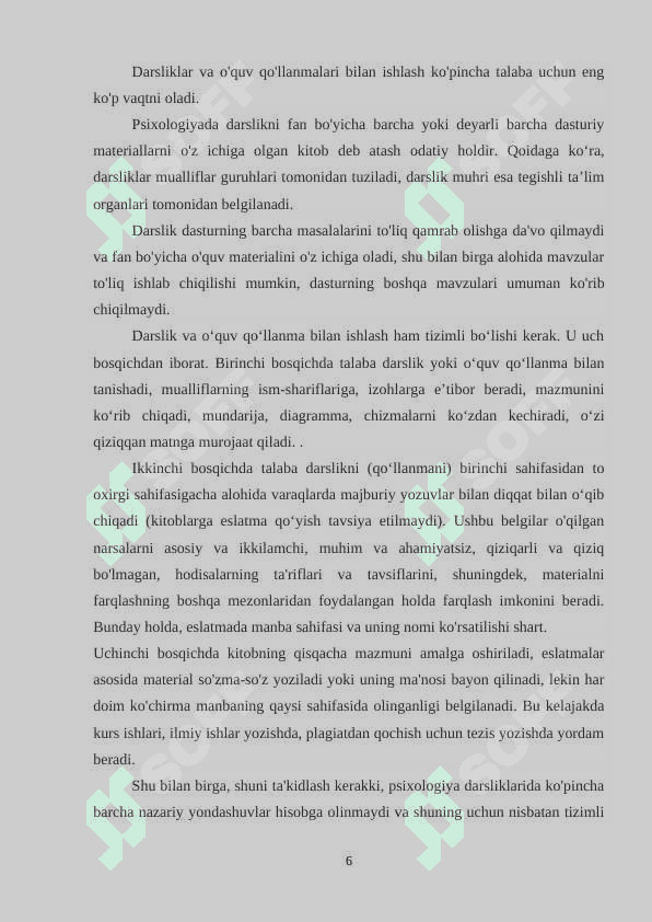 Darsdan tashqari tadbirlar vositasida talabalarni mustaqil tafakkurlarini shakllantirish 6