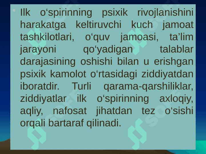 ILK O‘SPIRINLIK YOSHI DAVRIDA PSIXIK RIVOJLANISH XUSUSIYATLARI 5