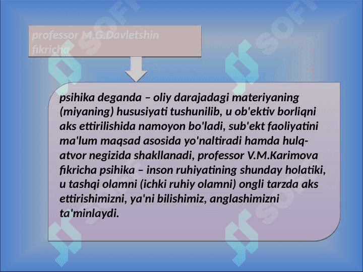 Psixologiya fanining predmeti 6