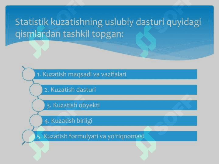 Statistik ma'lumotlarni to'plash va qayta ishlash 4