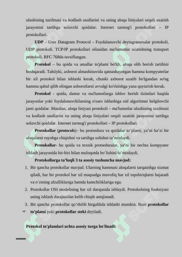 TIZIM ADMINISTRATOR HAQIDA DASTLABKI TUSHUNCHALAR.  TCPIPNI SOZLASH, TARMOQ PROTOKOLLARI 3