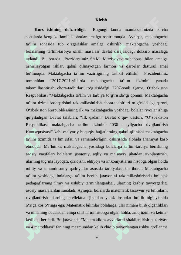 MAKTABGACHA YOSHDAGI BOLALARNI MATEMATIKA OʻRGATISHDA SANASH VA SANASHNING TURLI TIZIMLARI 2