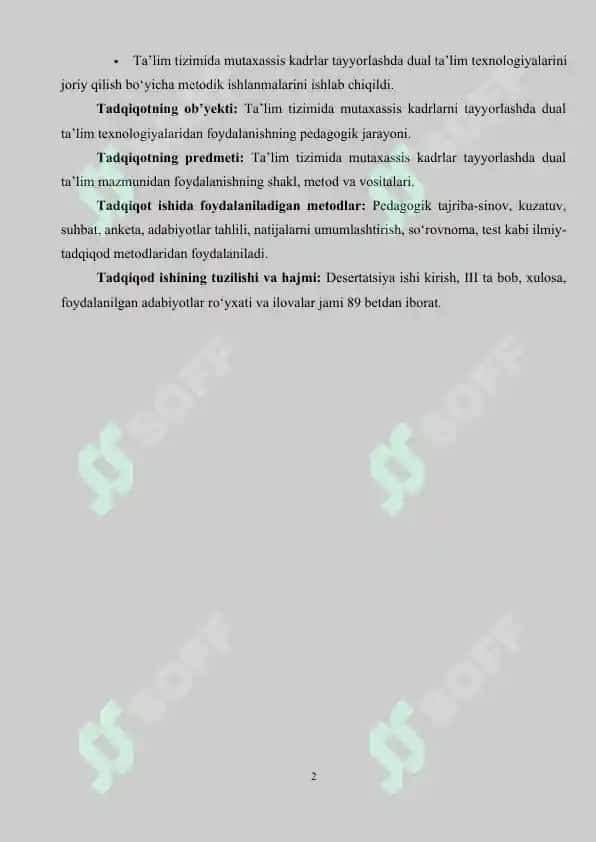 TA’LIM TIZIMIDA MUTAXASSIS KADRLAR TAYYORLASHDA DUAL TA’LIM TIZIMIDAN FOYDALANISHNING PEDAGOGIK ASOS 4