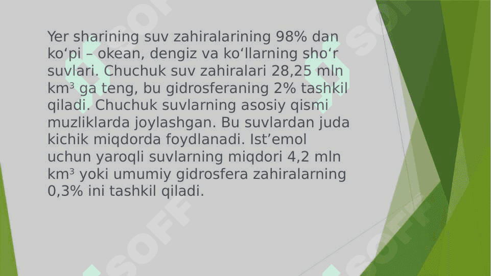 Gidrosferani himoya qilish 3