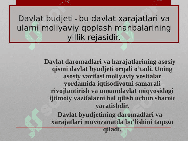 BUDJET TAQCHILLIGI 3