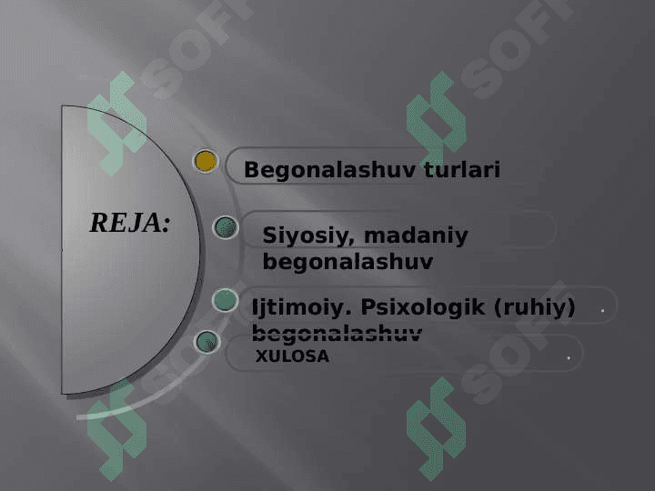 Begonalashuv. 2