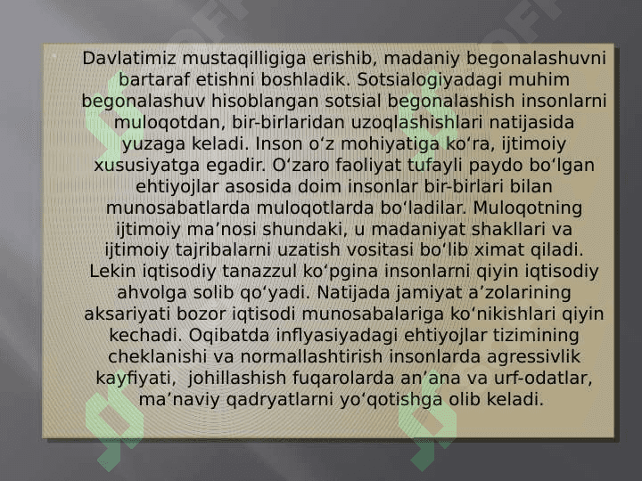 Begonalashuv. 8