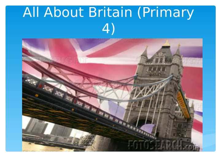 All About Britain (Primary 4) 1