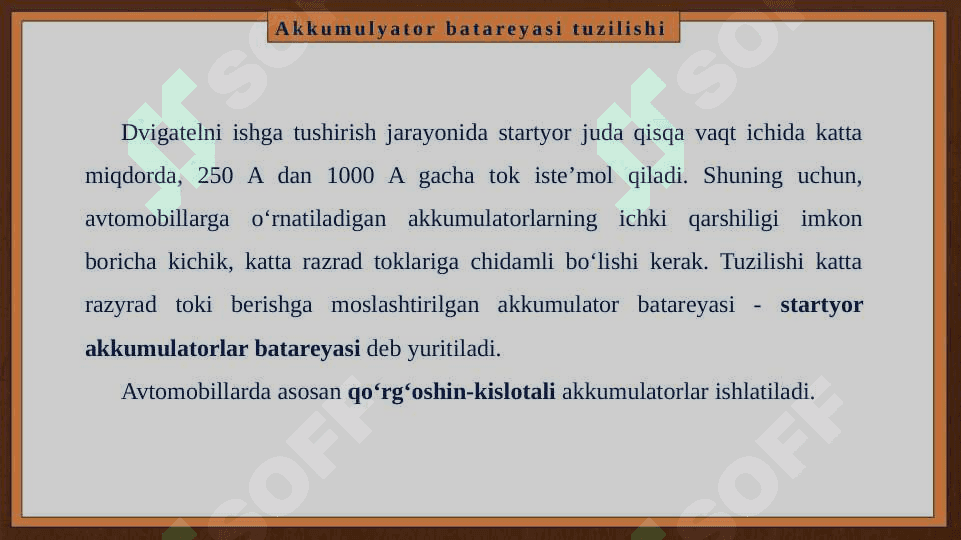 Avtomobil akkumulyator batareyasining tuzilishi 3