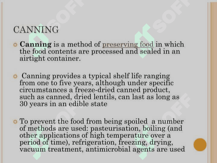 Canned food 2