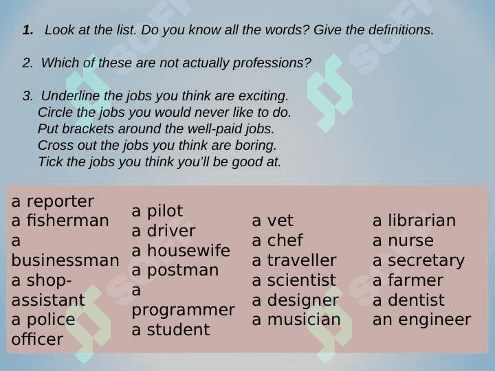 Career Choice 2