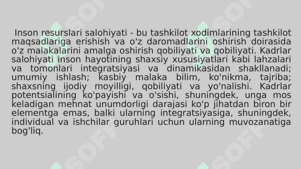 Inson resurslari faoliyatini baholash 3